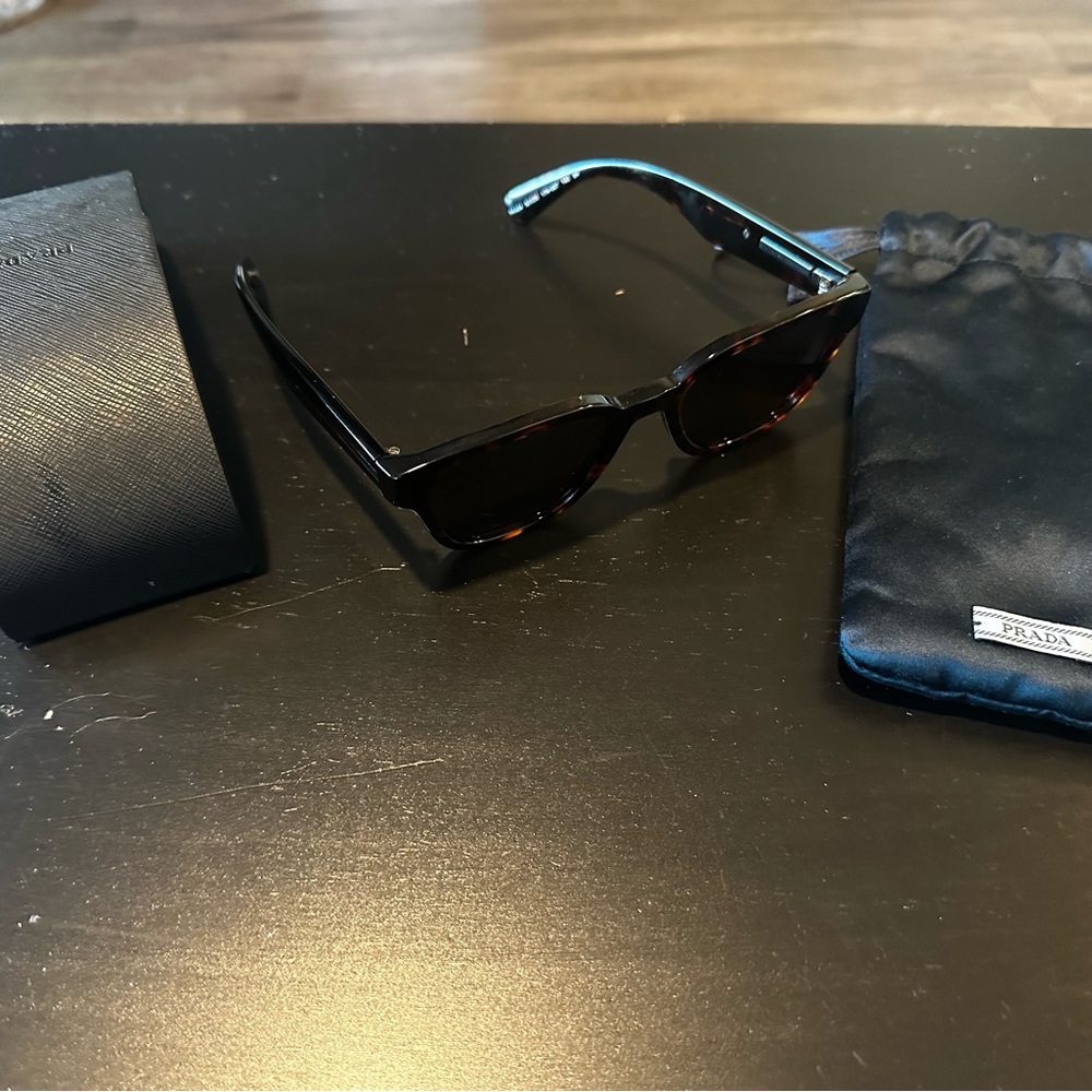 Prada Brown Tortoise Sunglasses